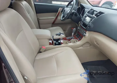 2013 Toyota Highlander Limited V6 из США, поврежденный, VIN 5TDDK3EH1DS273740